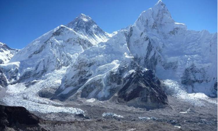 View from Everest Basecamp