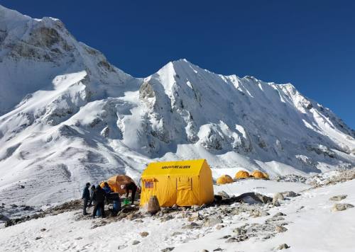 Larkya (Larke) Peak- 6249 M.